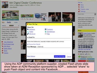 ADP could use Edmunds.com as an alternative to DealerRater for Reputation Management consumer content generation… But, Edm...