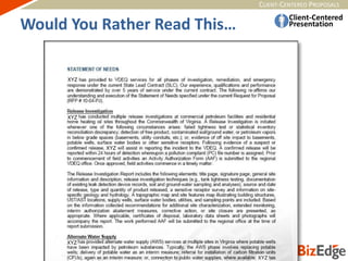 CLIENT-CENTERED PROPOSALS
XYZ
XYZ
XYZ
XYZ
XYZ
Would You Rather Read This…
 