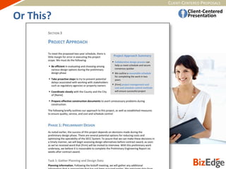 CLIENT-CENTERED PROPOSALS
Or This?
 