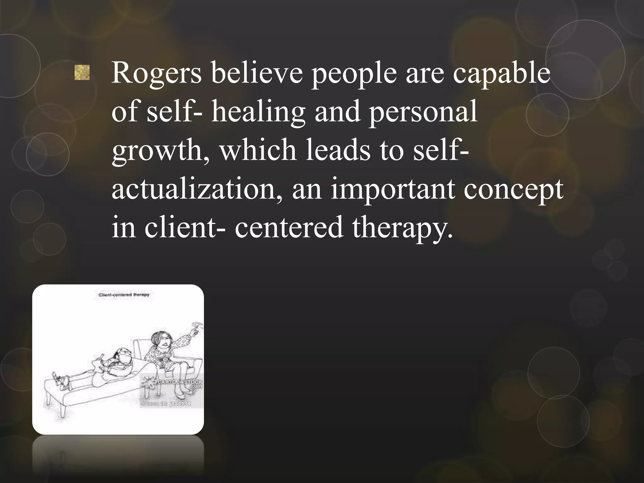 Client centered therapy | PPTX