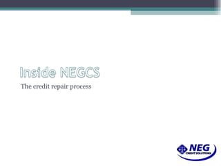 The credit repair process 