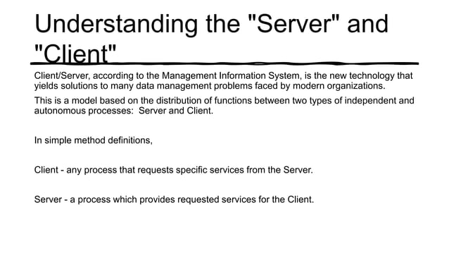 setting-up computer server(client/server topology) | PPTX | Computer ...
