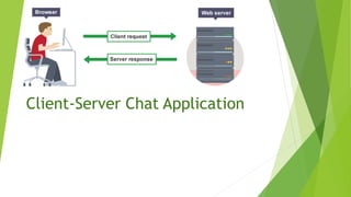 Client-Server Chat Application
 