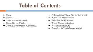 Client-Server Model | PPT