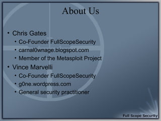 Client-Side Penetration Testing Presentation