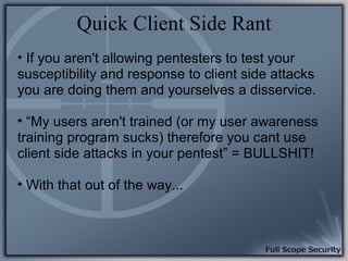Client-Side Penetration Testing Presentation