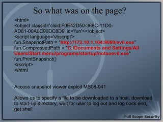Client-Side Penetration Testing Presentation