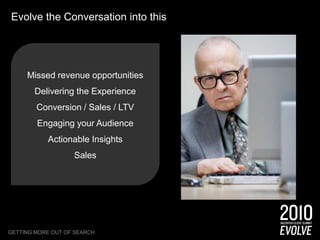 Bounce rate by keyword group + landing page uncovers improvement areas