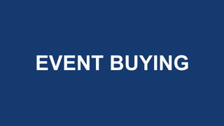 EVENT BUYING
 