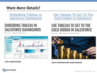Case Study: Embedding Tableau Dashboards in Salesforce | PPTX
