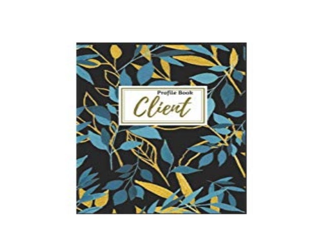 Book Kindle Library Client Client Book Profile For Hair Stylist Clien