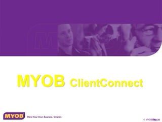 MYOB ClientConnect 