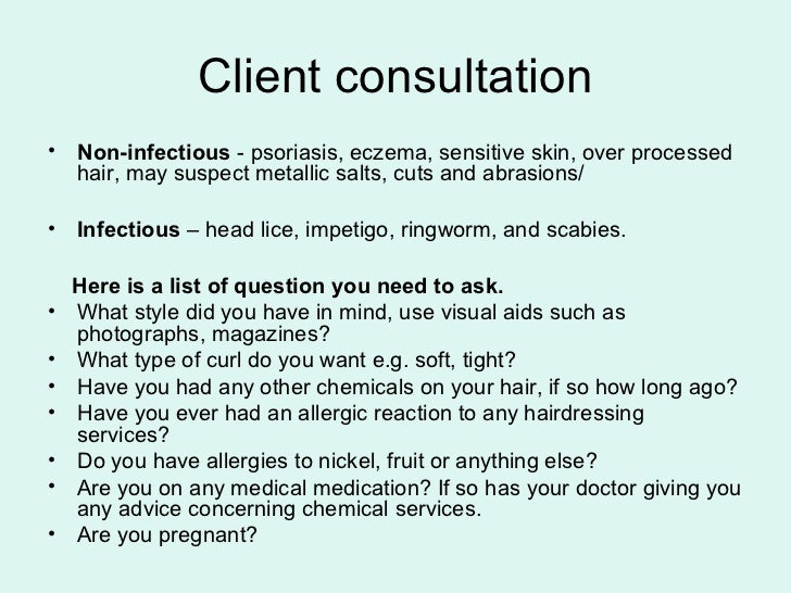 Client consultation.h12,13 g7