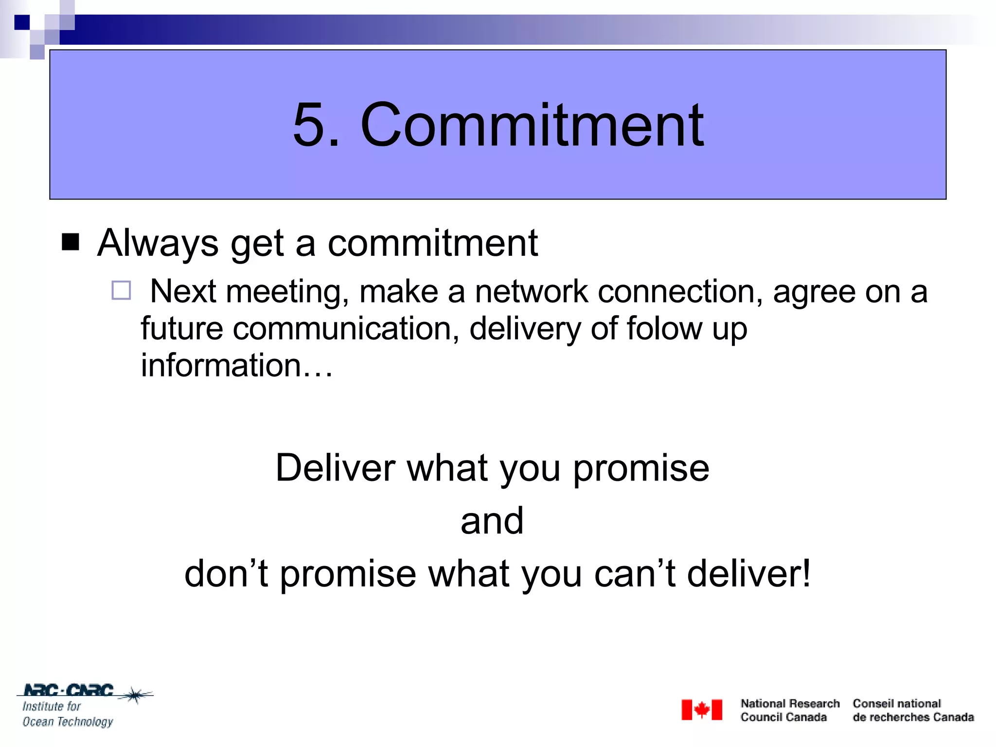 Client Engagement Session