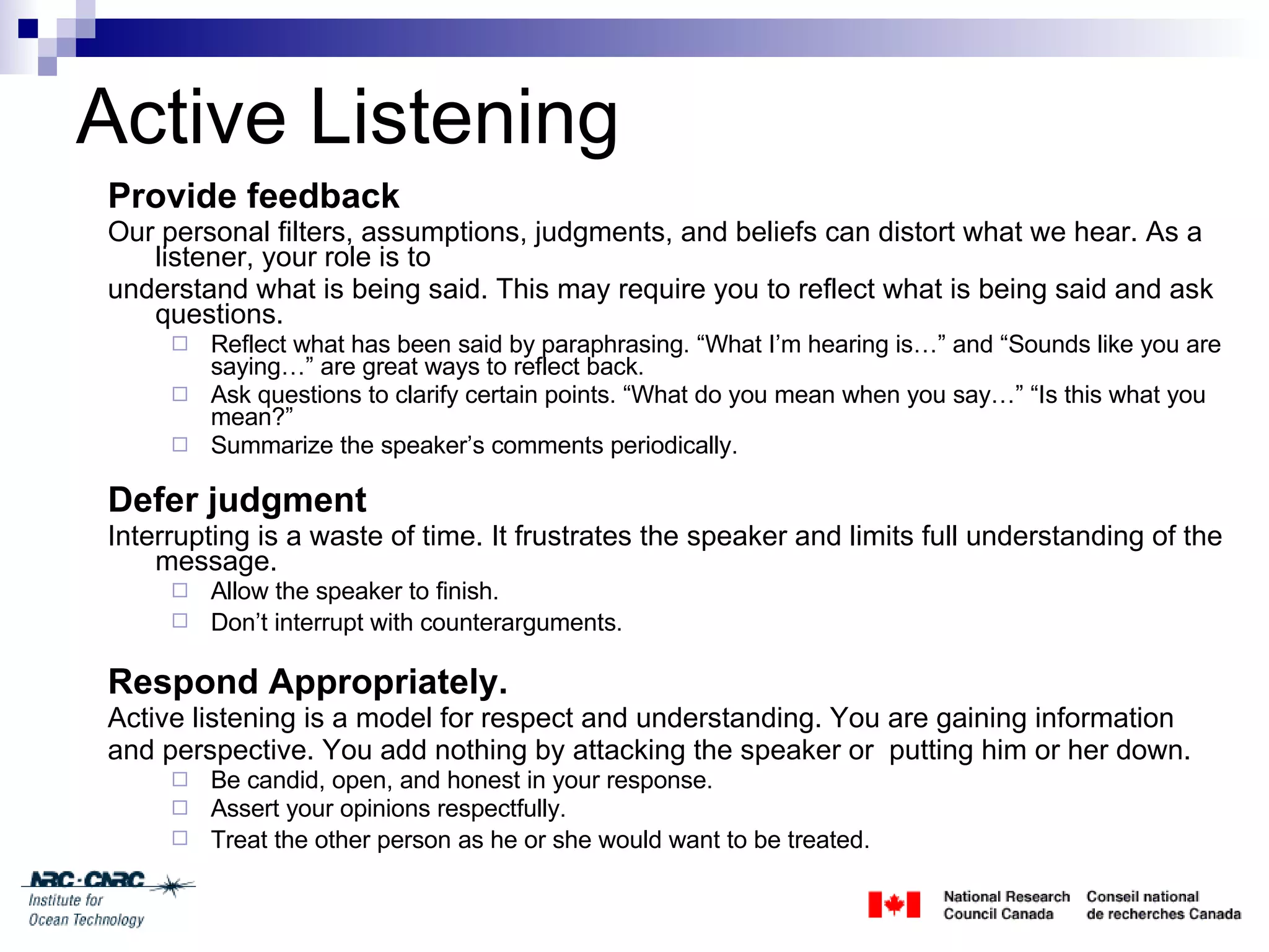 Client Engagement Session