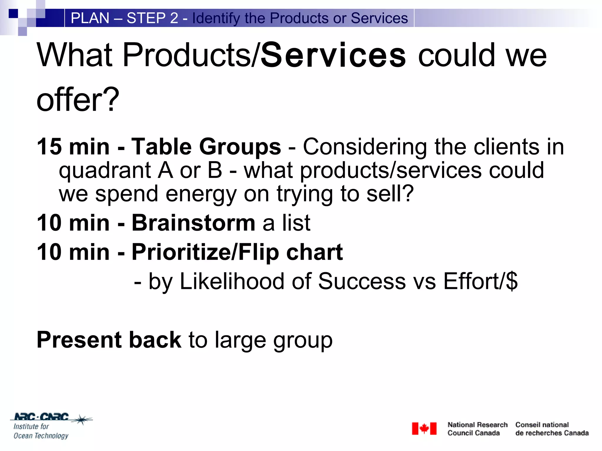 Client Engagement Session