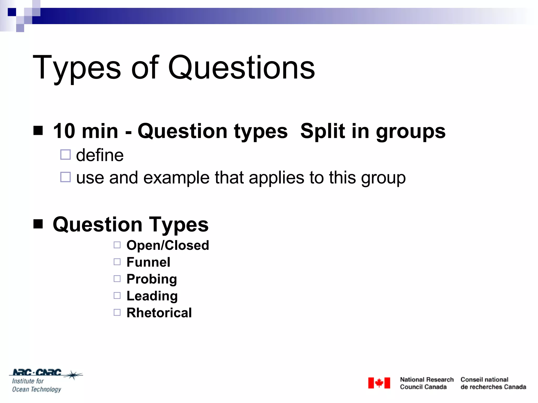 Client Engagement Session