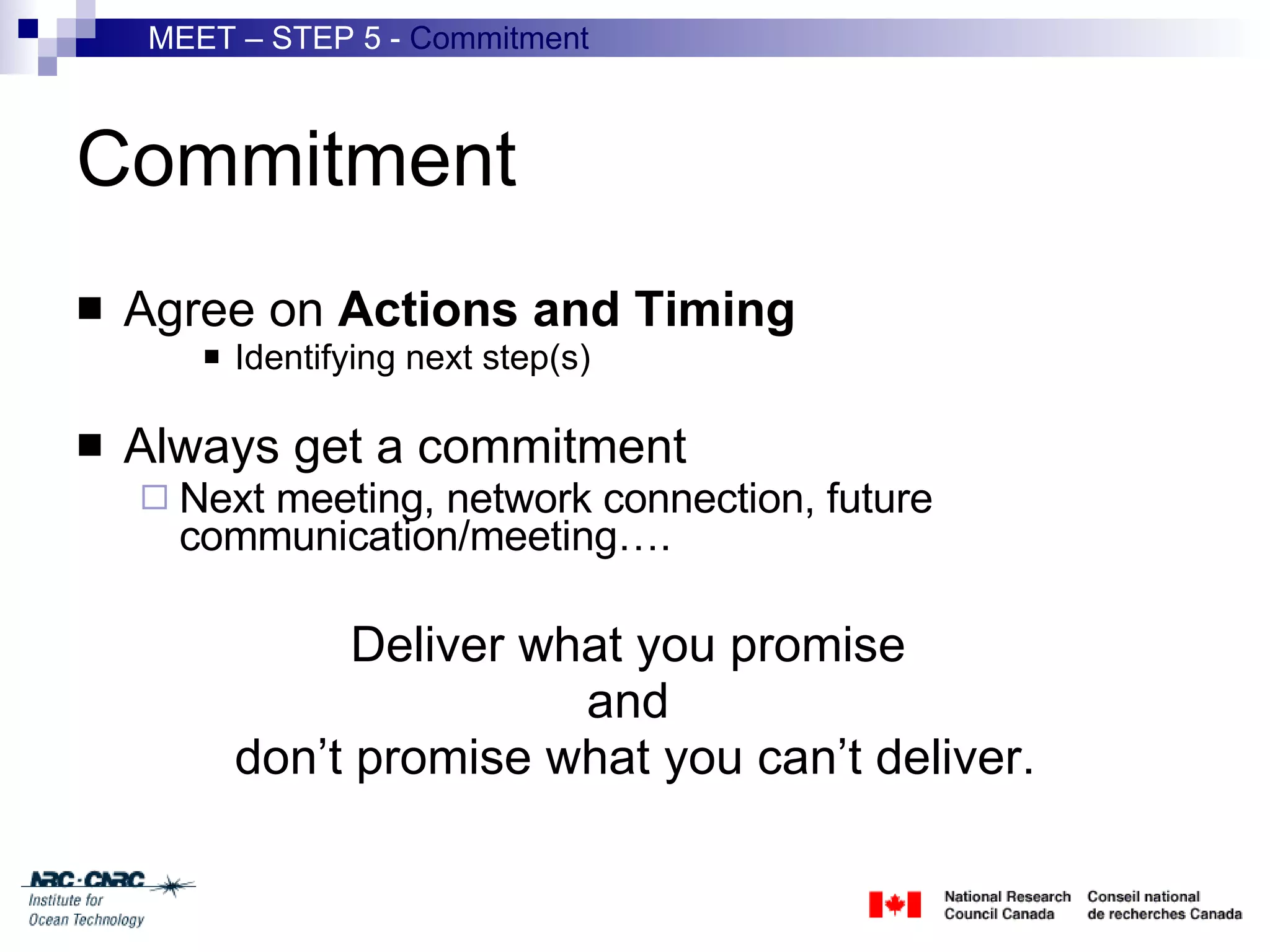 Client Engagement Session