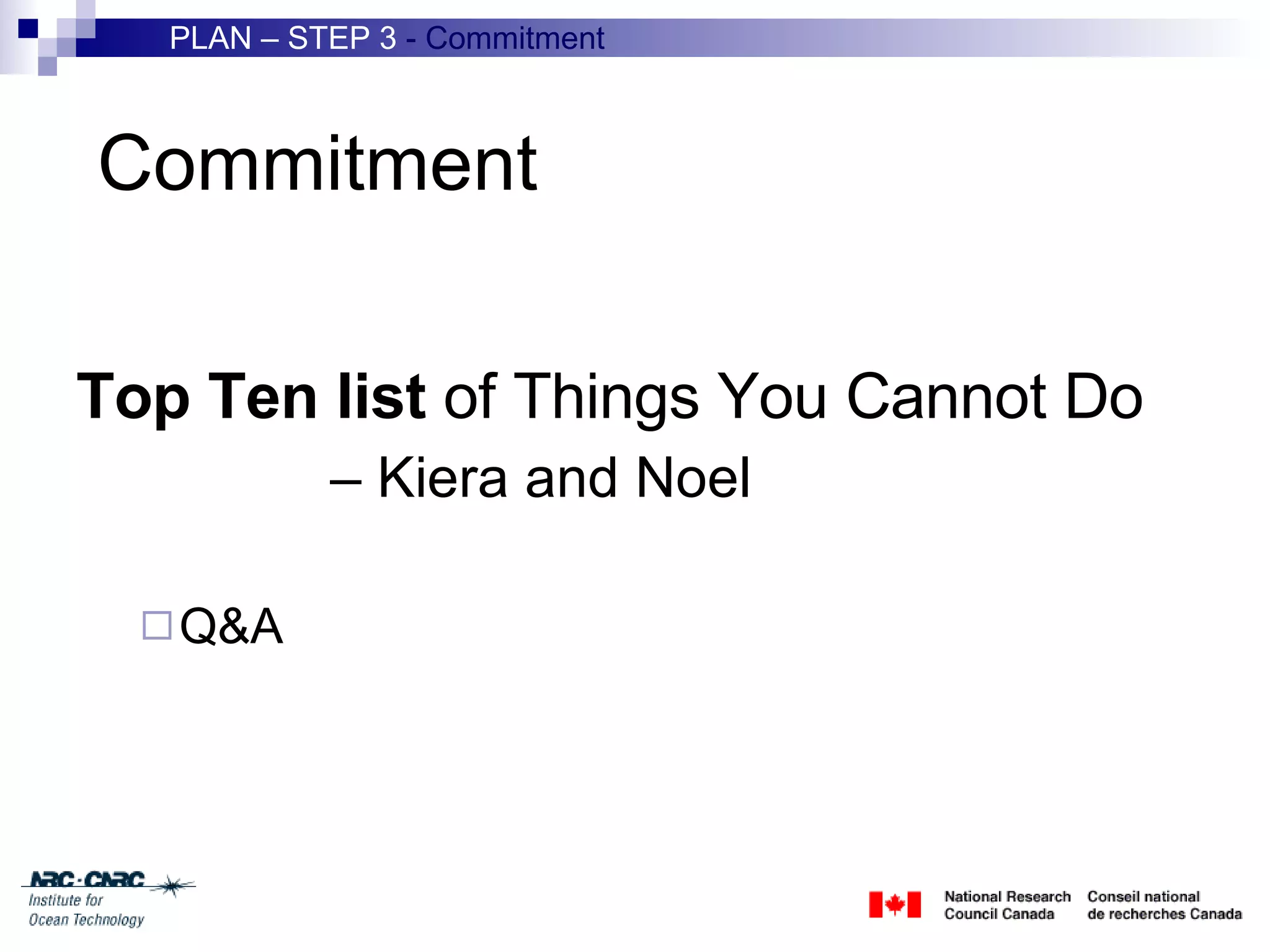 Client Engagement Session