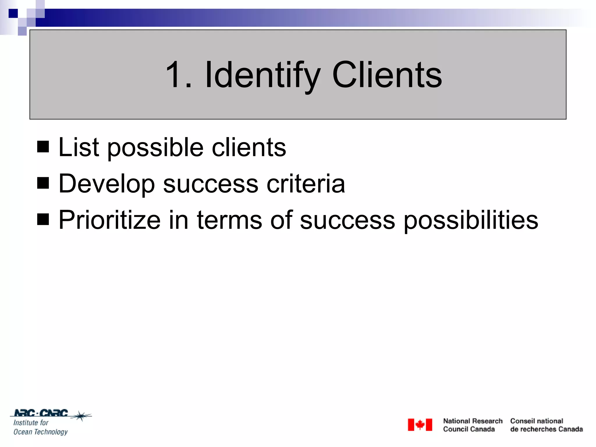 Client Engagement Session