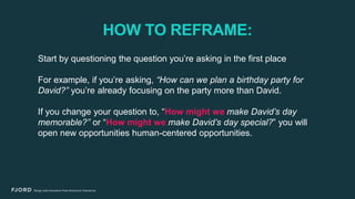 Strategy Prototyping
Intro Exercise
Who is
Okcupid
Highly
fragmented
market
Online dating has
won in popularity
in all ages,
including older
people
Tinder reinvented
the market and has
over one billion
swipes / day
 