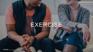 Strategy Prototyping 701 / 20
From To
• Working sequentially, only
making first step when whole
plan is in place
• Risk management through
predictability and maturity
• Working behind closed doors
• Using business data as the core
foundation
Here’s how strategy
consulting needs to
evolve
• Small, iterative steps (hypothesis
> prototyping > user validation)
• Risk management through
speed, fast learning and viability
• Open collaboration between
consultants & clients
• Use user data to develop a
coherent strategy based on
desirability
Introduction
 