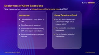 Client Extensions 101 - DEVCON 2023