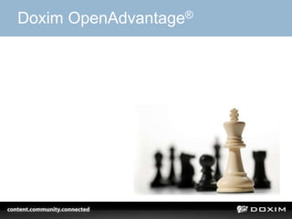 Doxim OpenAdvantage®
 