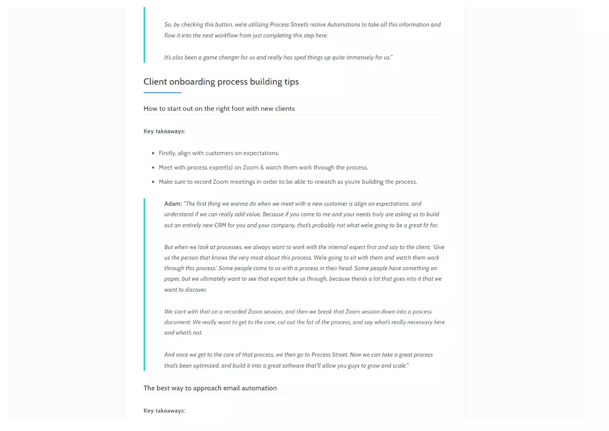 Client Onboarding 101 with Adam Schweickert of Wetmore Consulting Group