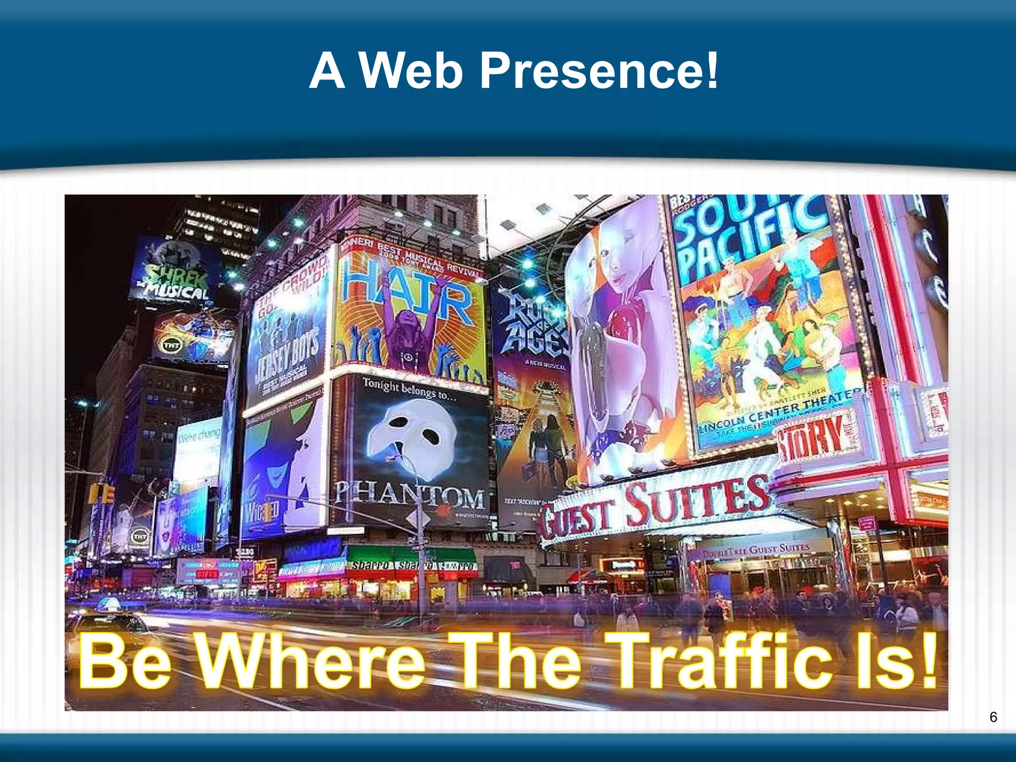 A Web Presence! 