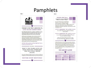 Pamphlets
 