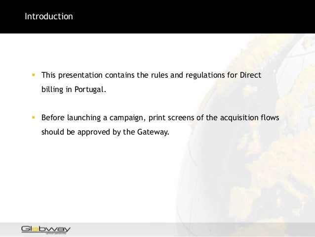 Portugal Direct Billing Globway