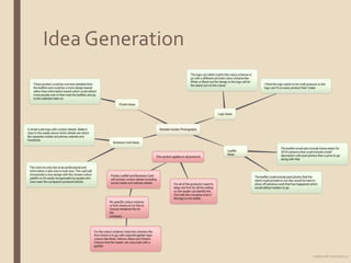 Idea Generation
 