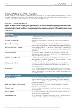 Client proposition toolkit liberty | PDF