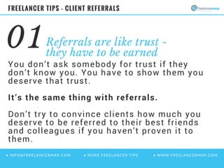 Client Referrals for Freelancers – why they’re so great and how to get them
