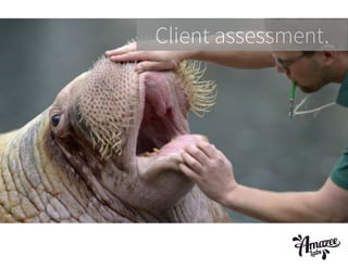 Client assessment.

 