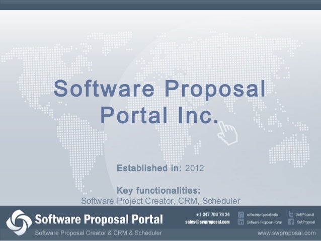 software proposal portal inc