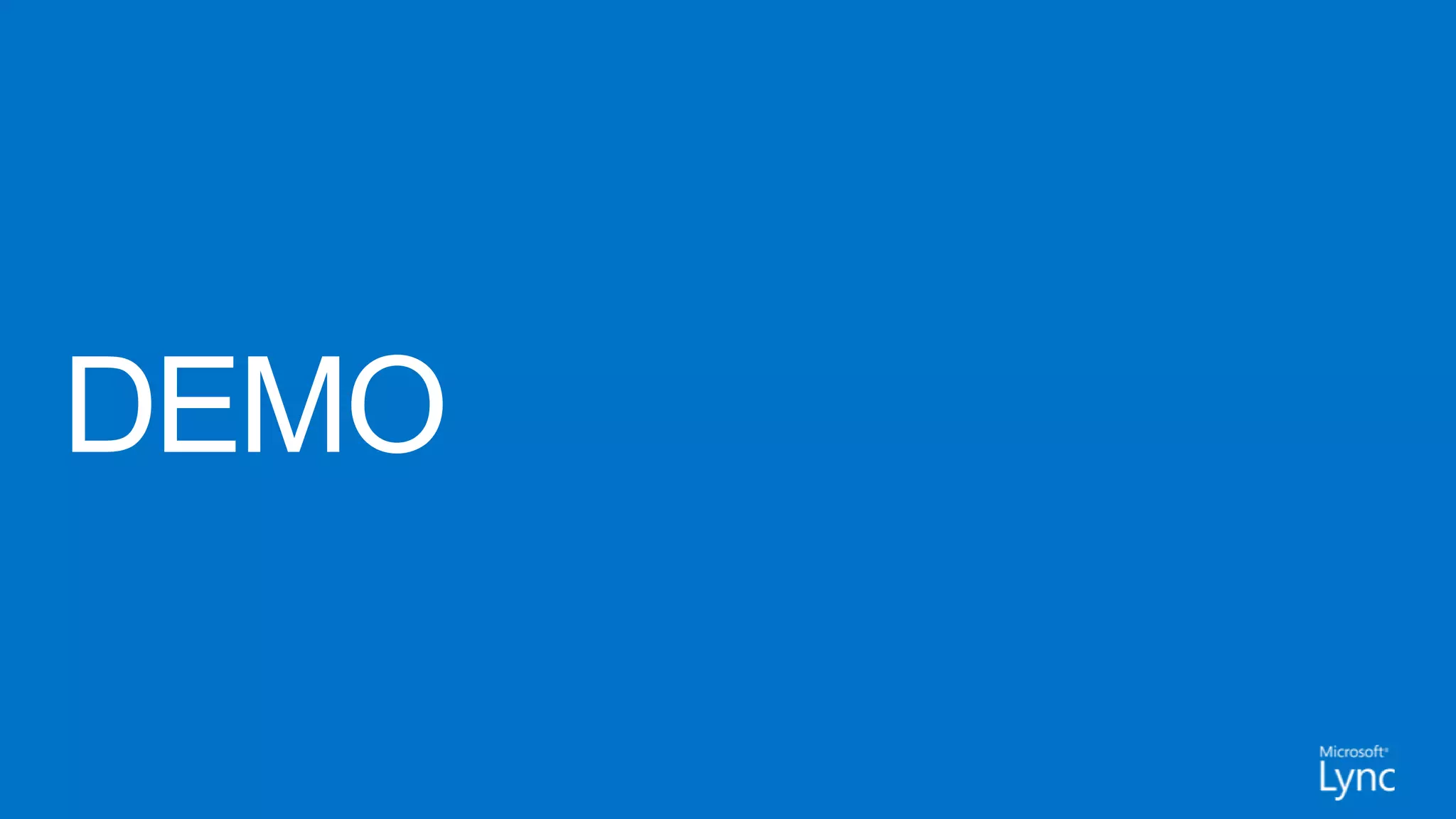 What's new for Lync 2013 Clients & Devices