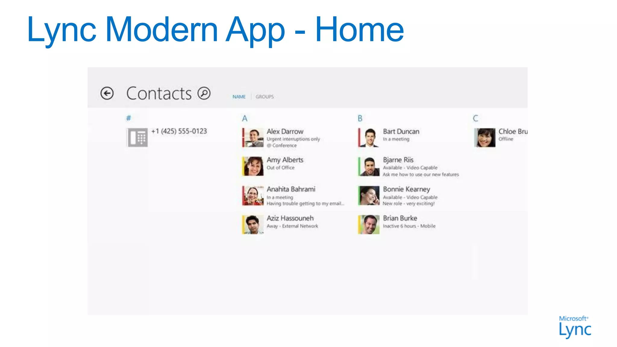 What's new for Lync 2013 Clients & Devices