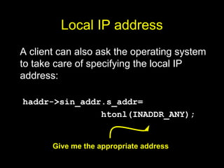 Client System Ip Client server | PPT