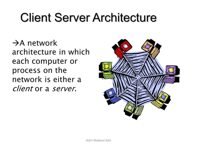 Client Server Architecture | PPT
