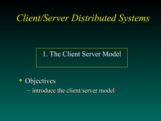 Client Server Architecture Presentation.ppt