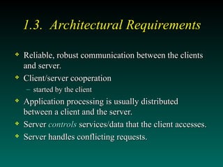 Client Server Architecture Presentation.ppt