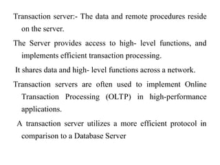 Client Server Computing types of servers.ppt