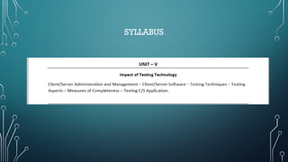SYLLABUS
 