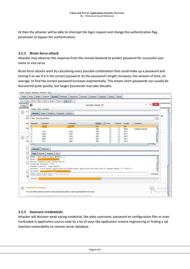 Client /server security overview | PDF