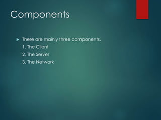 Client server technology | PDF