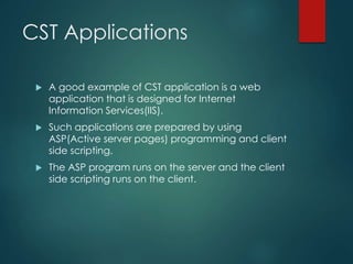 Client server technology | PDF