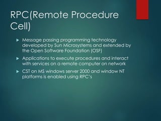 Client server technology main | PPTX